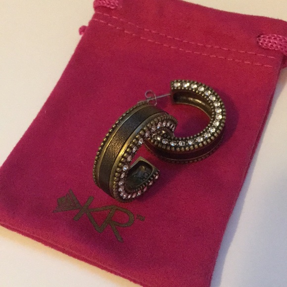 NWOT Silpada K&R leather earrings - Picture 2 of 2